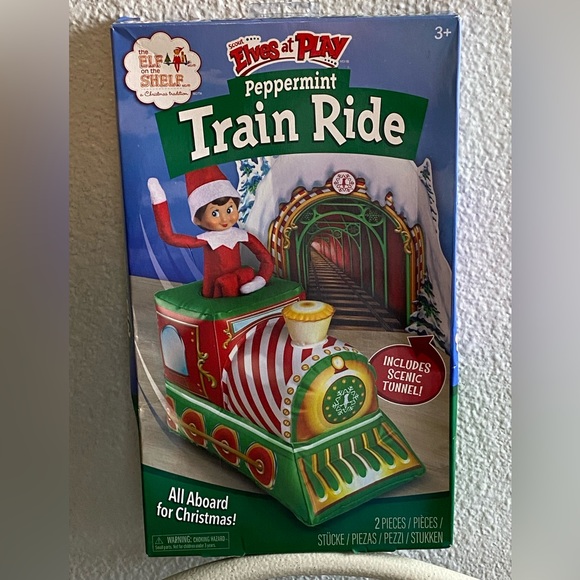 Elf On The Shelf Scout Elves At Play Peppermint Train Ride - Picture 1 of 2
